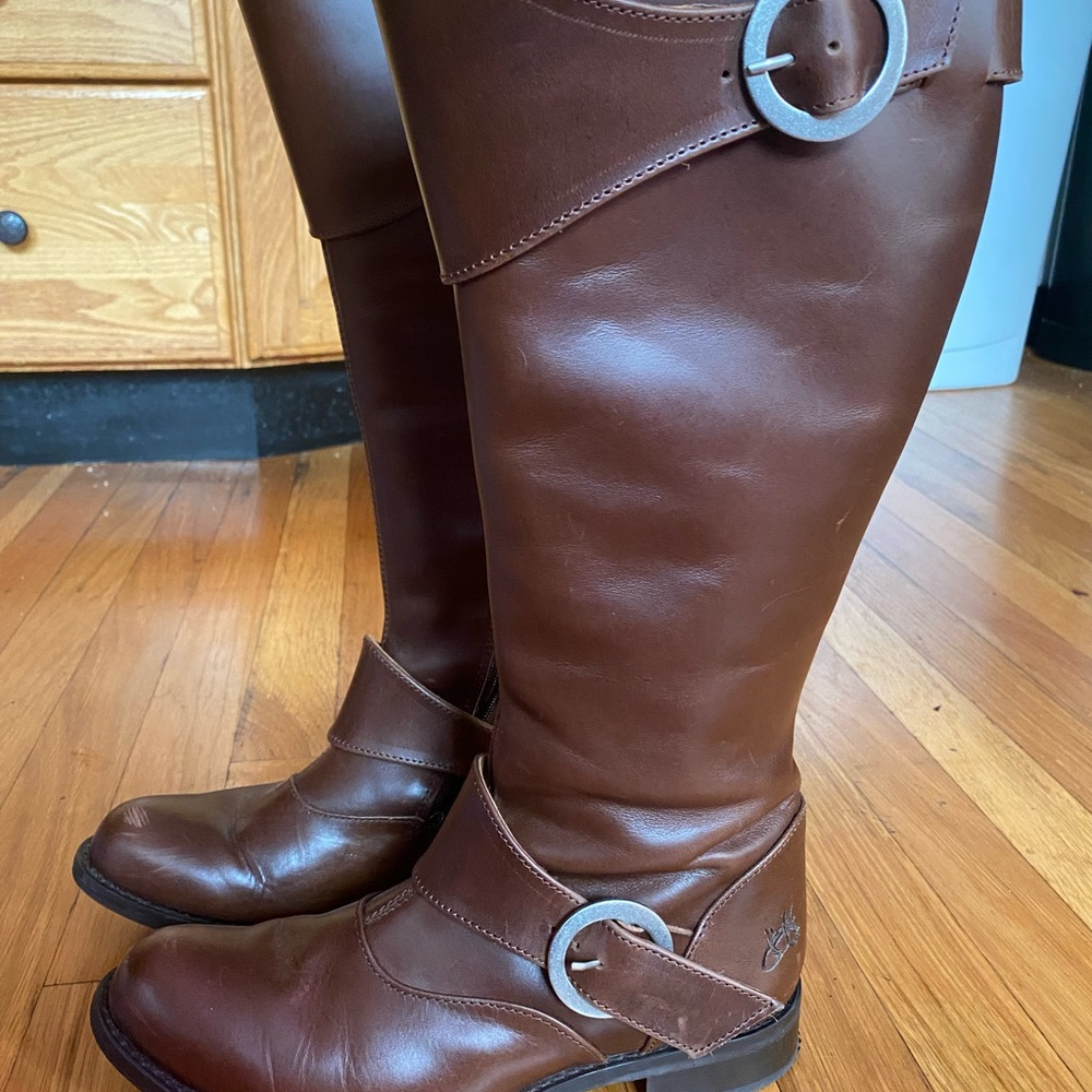 Fluevog Adrians Heidi, brown, size 7.5